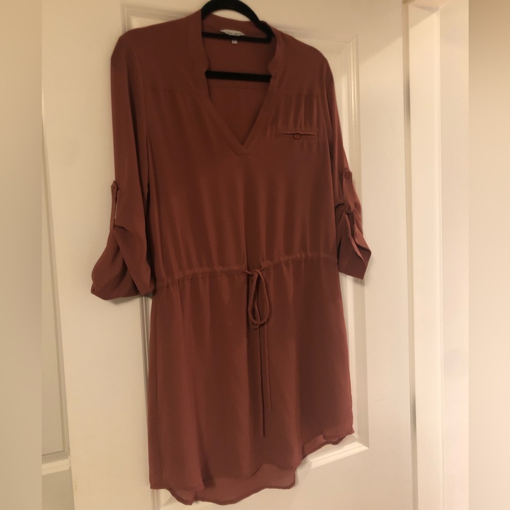 Two Wilfred tie waist tunics from Aritzia - size medium